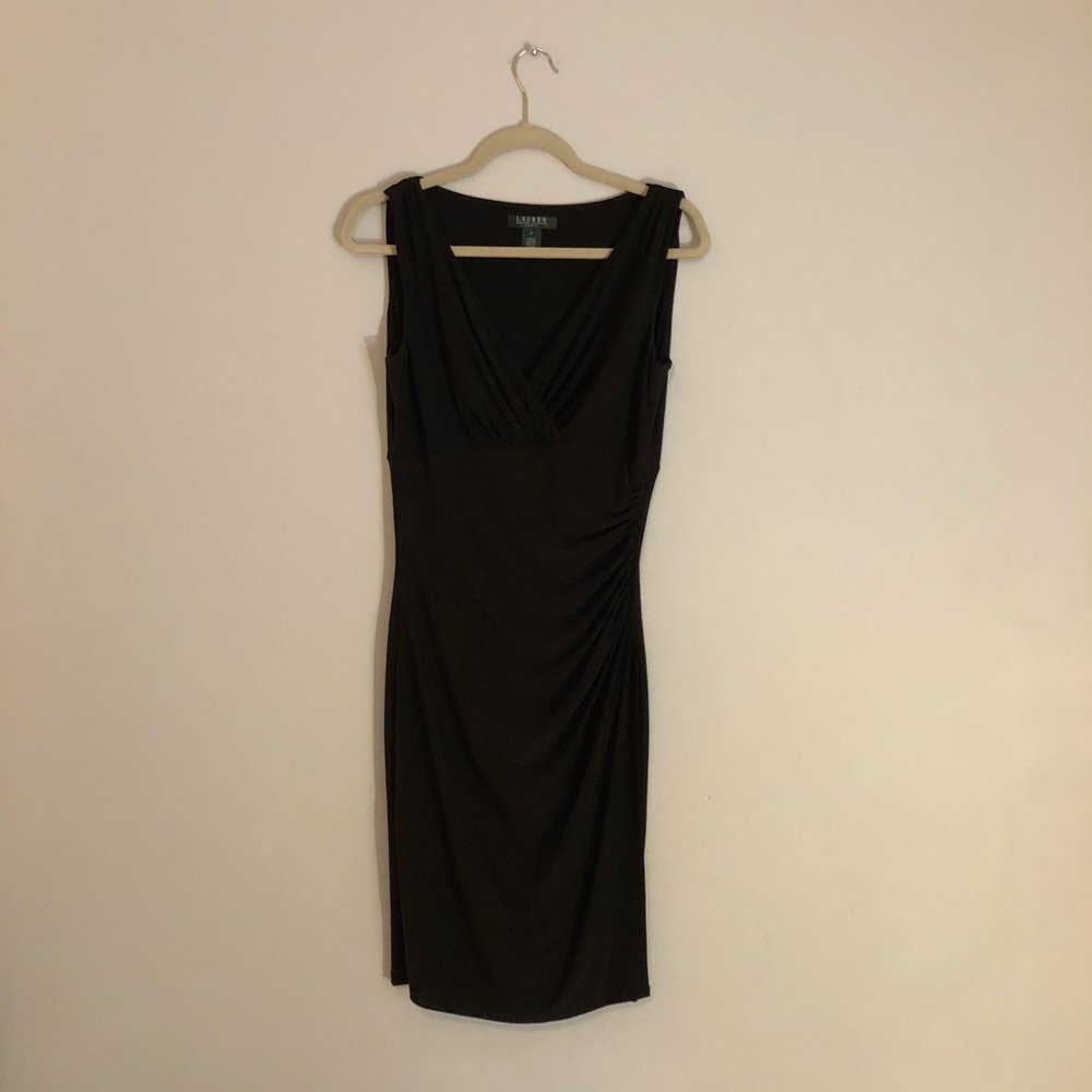 EUC Ralph Lauren Black Dress